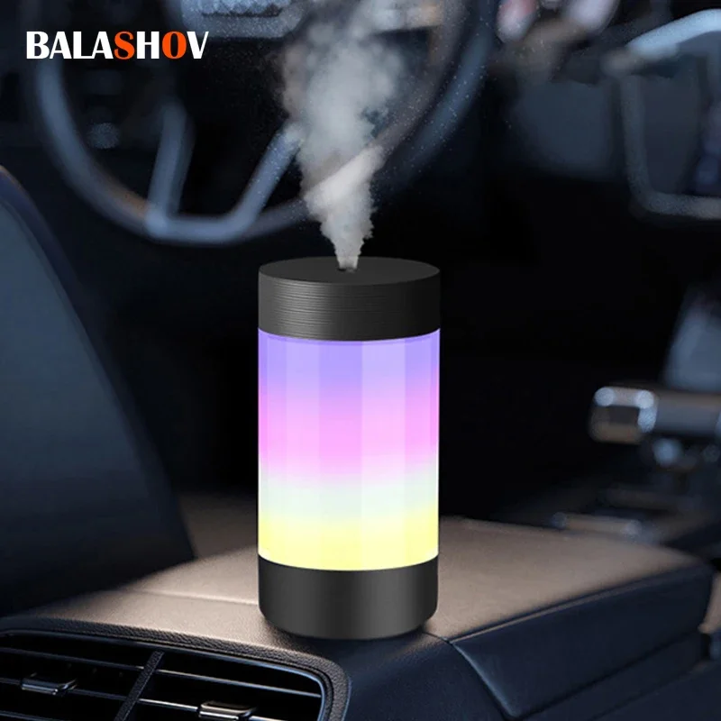 

USB Air Humidifier 300ML Portable Diffuser Purifier Atomizer for Home Office Car with Night Light