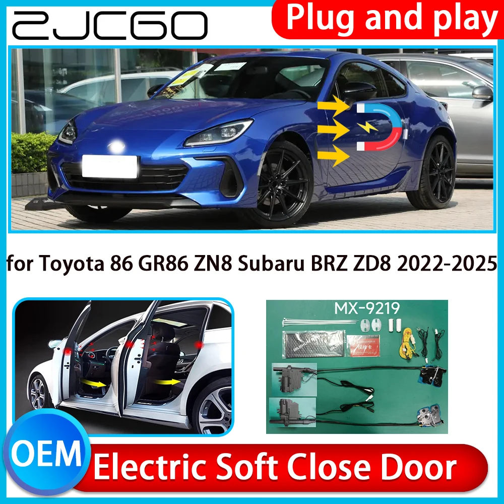 

for Toyota 86 GR86 ZN8 Subaru BRZ ZD8 2022-2025 Auto Pull Car Soft Close Kit Door Power Latch Electric Door Catch Soft Closing