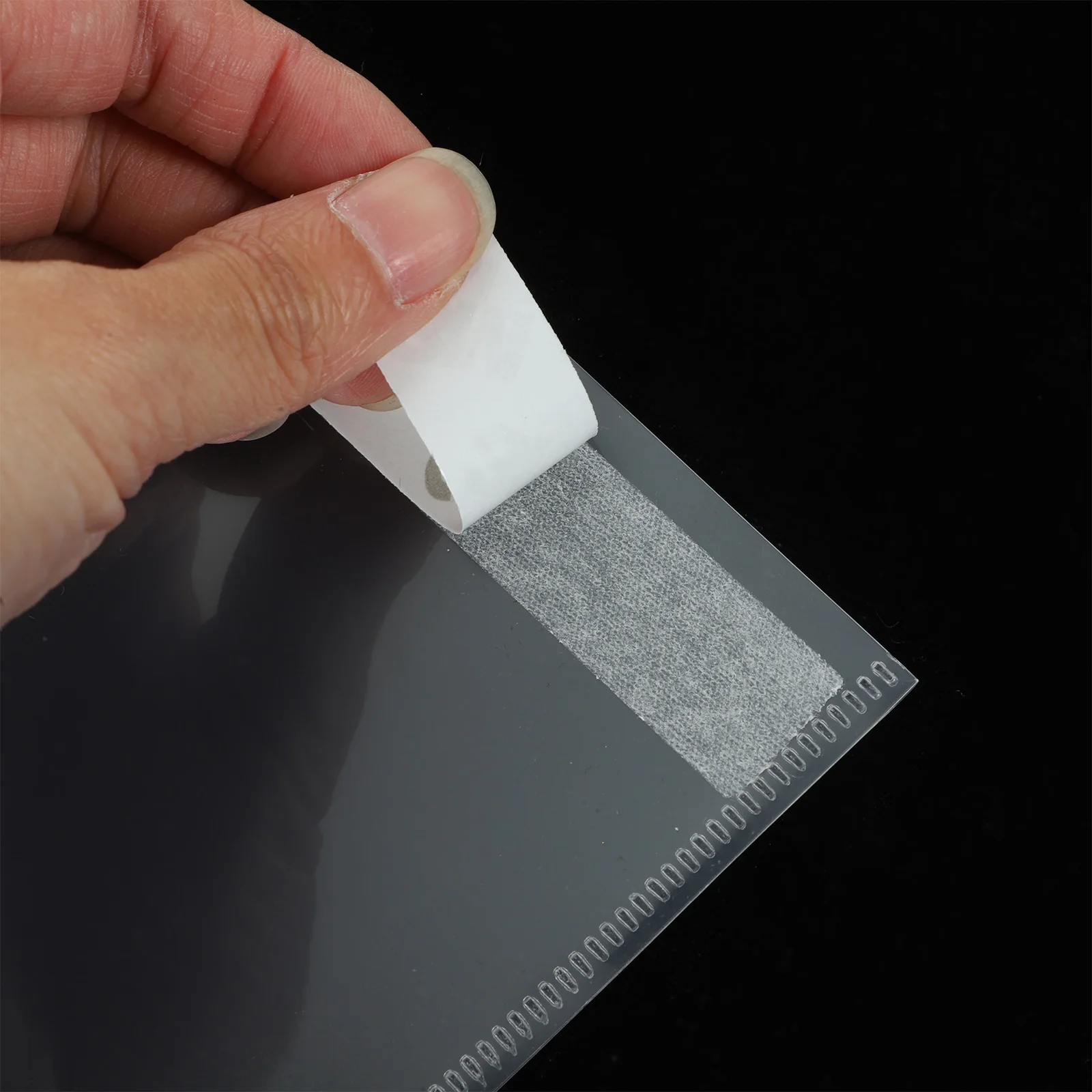 

10Pcs Transparent Document Organizer Pe Material File Folder Home Office Use Lottery Ticket Holders Lottery Ticket Holders