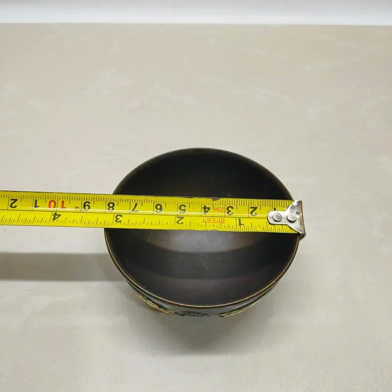 Copper Five-Bull Bowl Home Restaurant Tabletop Creative Metal Craft