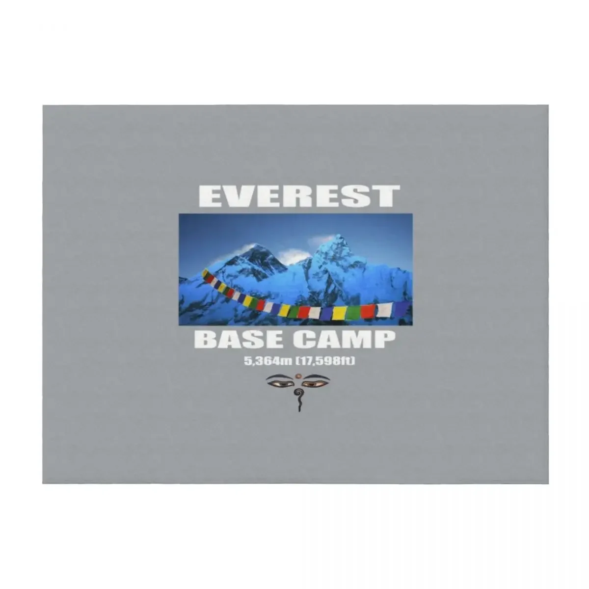 

Everest Base Camp Throw Blanket Decorative Beds manga Soft Plaid Decoratives Blankets
