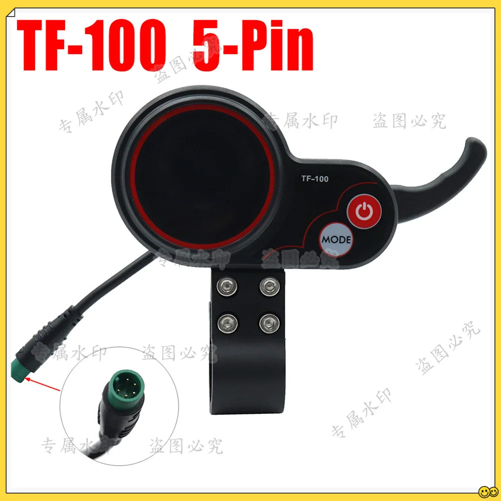 

TF-100 Дисплей Скутер Скейтборд Приборная панель Портативный Открытый для Shilop Запчасти для электрического скутера (6-контактный)