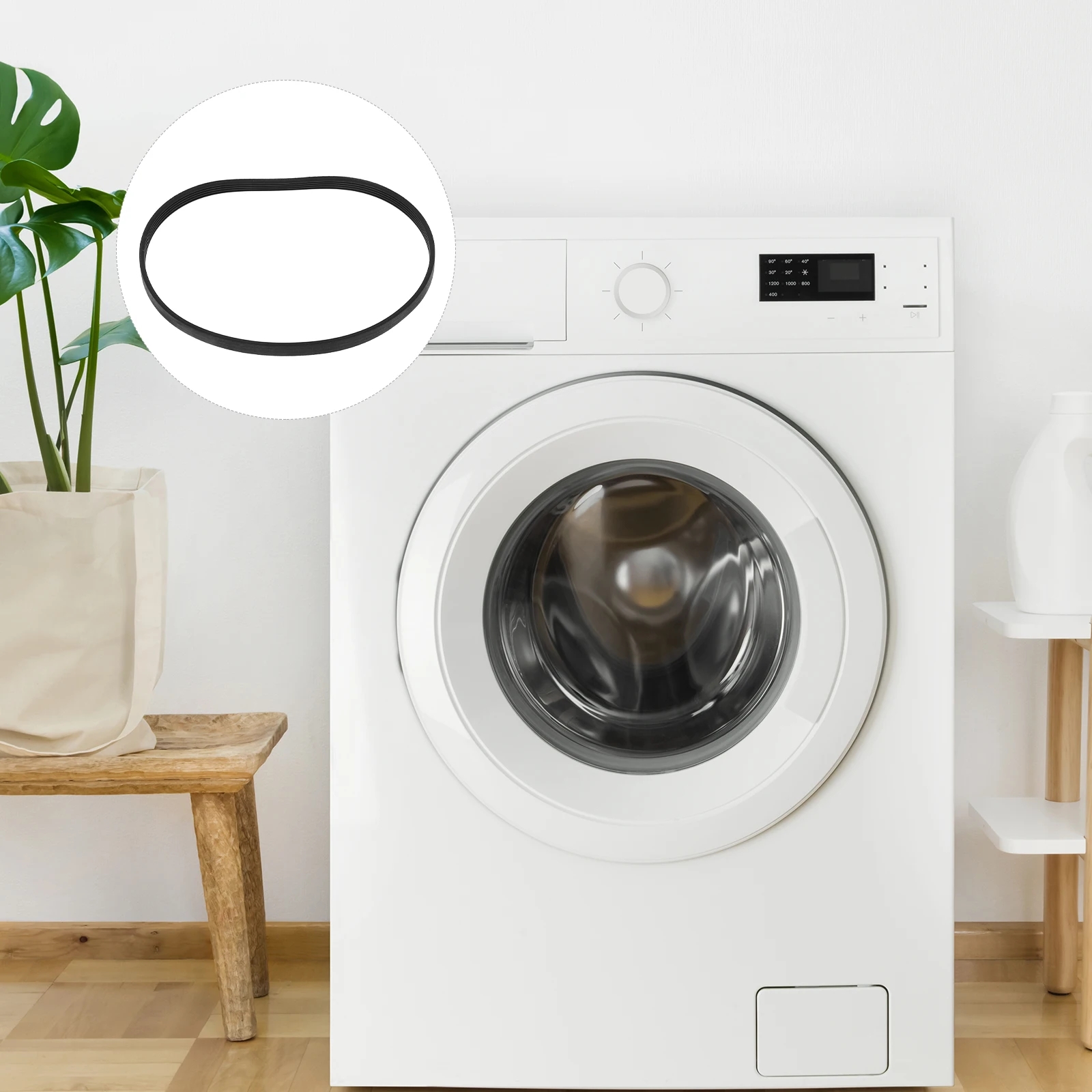 

Washer Drive for W10006384 Drive Washing Machine Parts Replacement Wash Belt Universal Washer Belt