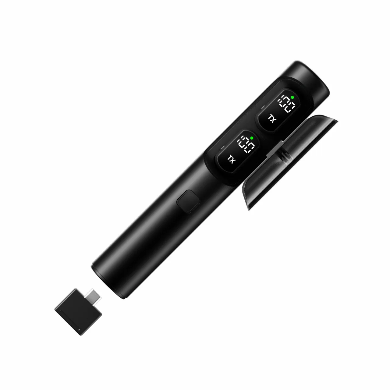 Wireless microphone, multi-form handheld interview stick, desktop live broadcast microphone, collar clip microphone