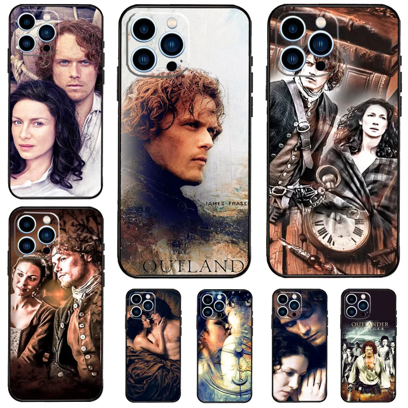 OUTLANDER TV Jamie Fraser Case For Samsung Galaxy S26 Ultra S20 S21 S22 S23 S25 Ultra S24 Plus S26 FE Back Cover Shell