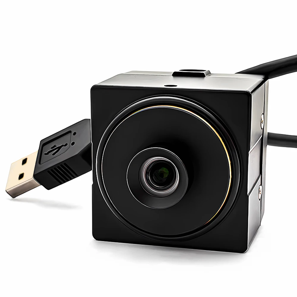 WGWK 1080P Full HD 60FPS USB-Kamera Hochgeschwindigkeits-UVC-Plug-Play-PC-Webcam 8,0 mm 38 °   M12-Objektiv für Golf Swing Machine Vision System