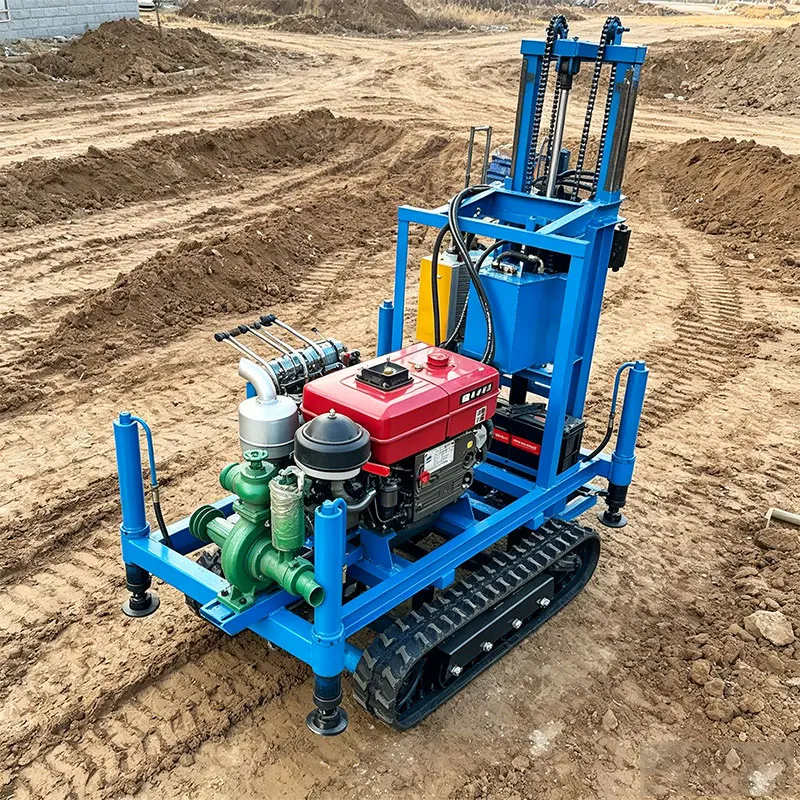 

Customized 22HP-35HP Diesel Precision Hydraulic Water Well Rig 200m High Quality