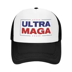 Ultra MAGA Trump 2024 Outfits Mesh Foam Hat Unisex Cooling Make America Great Again Mesh-back Snapback Cap Stylish Adjustbale