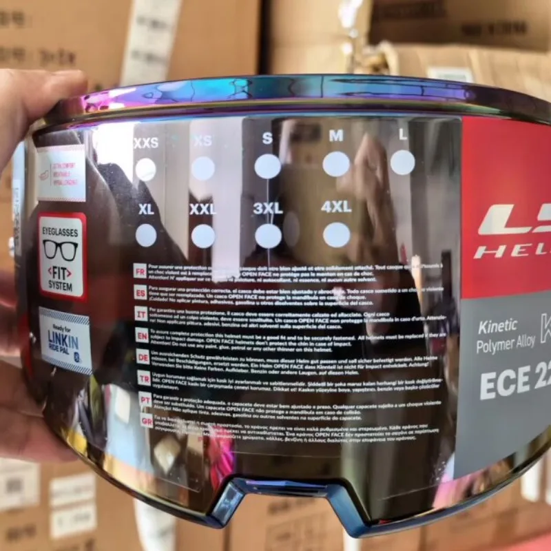 ls2-ff906-advant-オートバイヘルメットバイザーレンズフルフェイスフリップアップアンチスクラッチ-uv400-アンチグレアレンテカスコモト-hd-耐摩耗性安全
