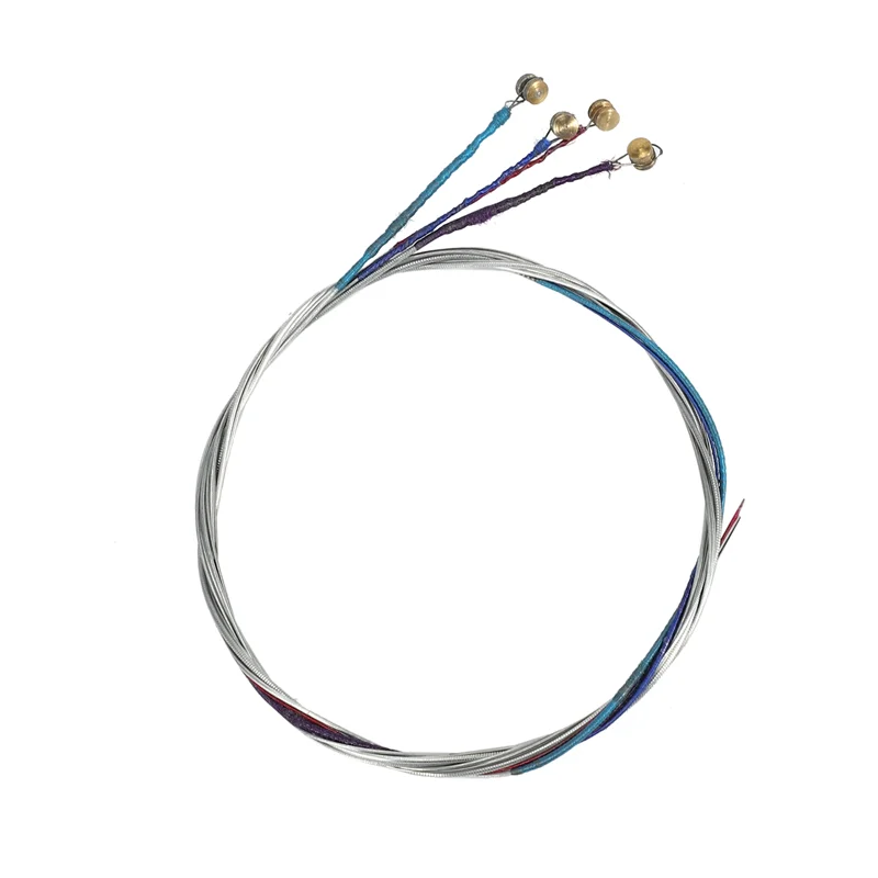 L71A 24 قطعة سلاسل الكمان E-A-D-G الأساسية الصلب + النيكل الجرح رائعة وترية أجزاء الآلات الموسيقية الملحقات