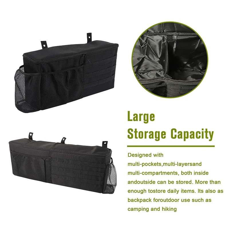 باوا تستيفها حقيبة لسوزوكي جيمي 2door 2019 2020 2021 2022 2023 2024 JB74 سيارة جذع المنظم حقيبة الملحقات الداخلية #4