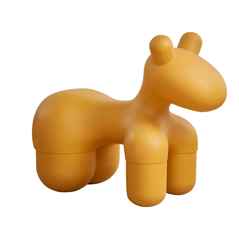 

Cartoon Animal Shape Children's Seat Stool pony Living Room Creative Leisure Seat Creative Chair