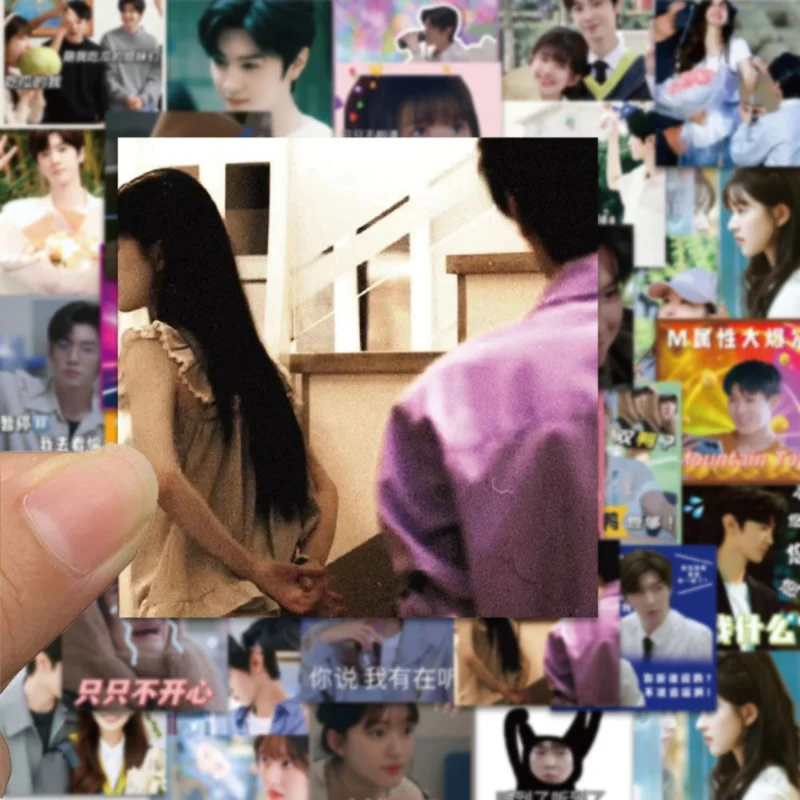 186 adesivos que não podem ser escondidos secretamente Duan Jiaxu Sang Zhi Chen Zheyuan Zhao Lusi Adesivos Adesivos de decoração do Instagram