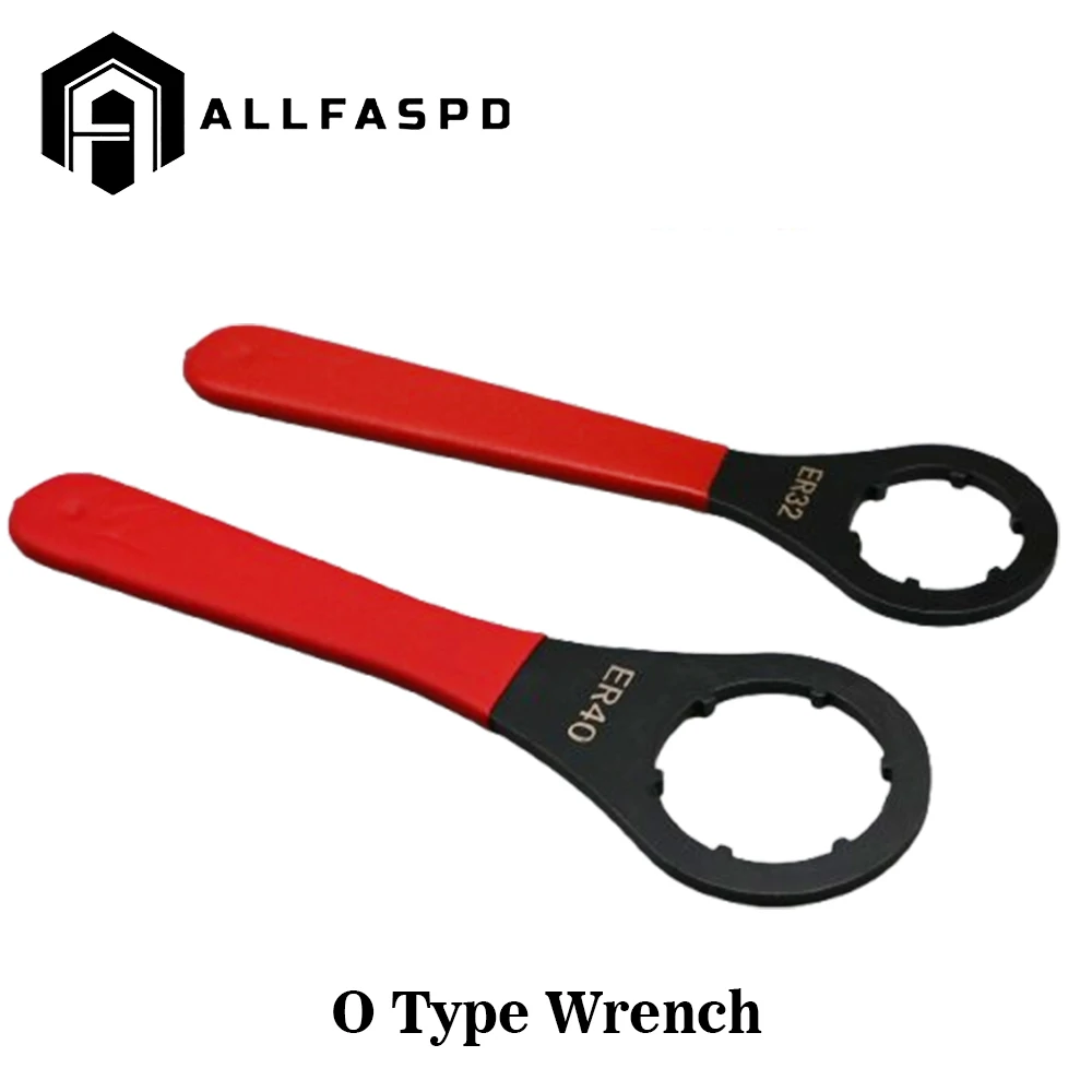 O Type Wrench ER Spanner ER16 ER20 ER25 ER32 ER40 Wrench for CNC Milling Machine Lathe Tool ER Collet Chuck Nut