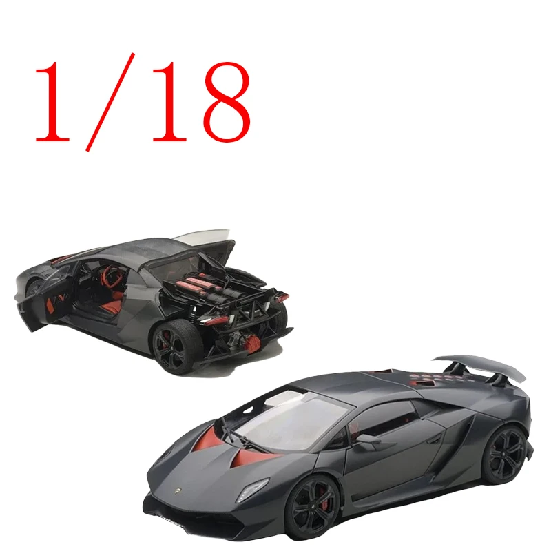 

AUToart литая под давлением модель автомобиля из сплава Lamborghini в масштабе 1/18, Lamborghini, шестий элемент, игровые транспортные средства, игрушка для мальчика, подарок, оригинальная коробка