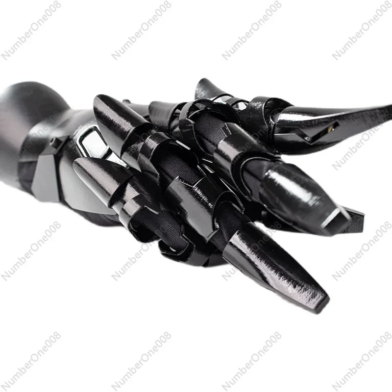 

Cyberpunk Mechanical Knight Hand Armor Men's and Women's Gloves Custom Movable Function Trend Game Stream Single Item