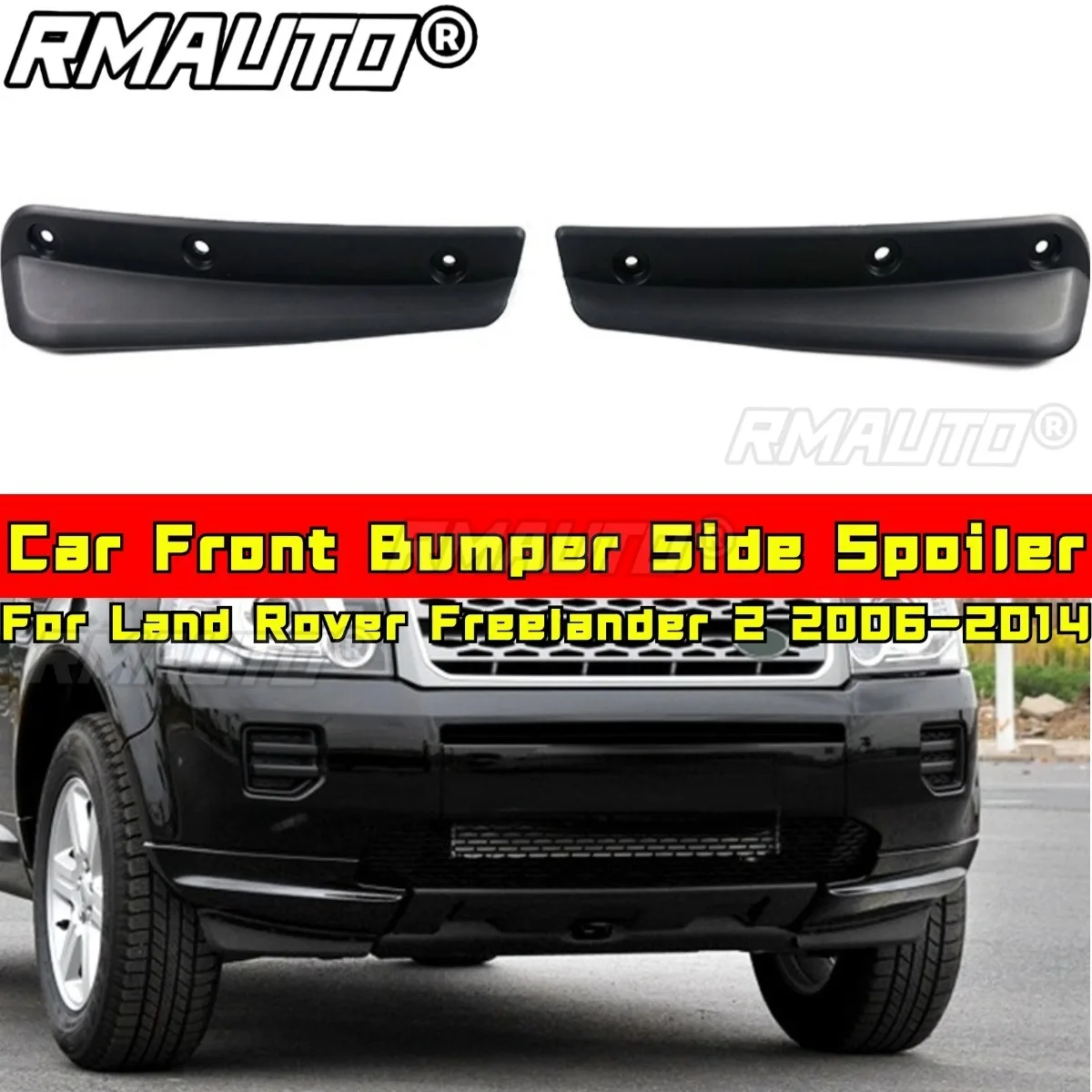 

For Land Rover Freelander 2 2006-2014 Body Kit Car Front Bumper Side Spoiler Air Blade Tuning Turbulence Car Accessories