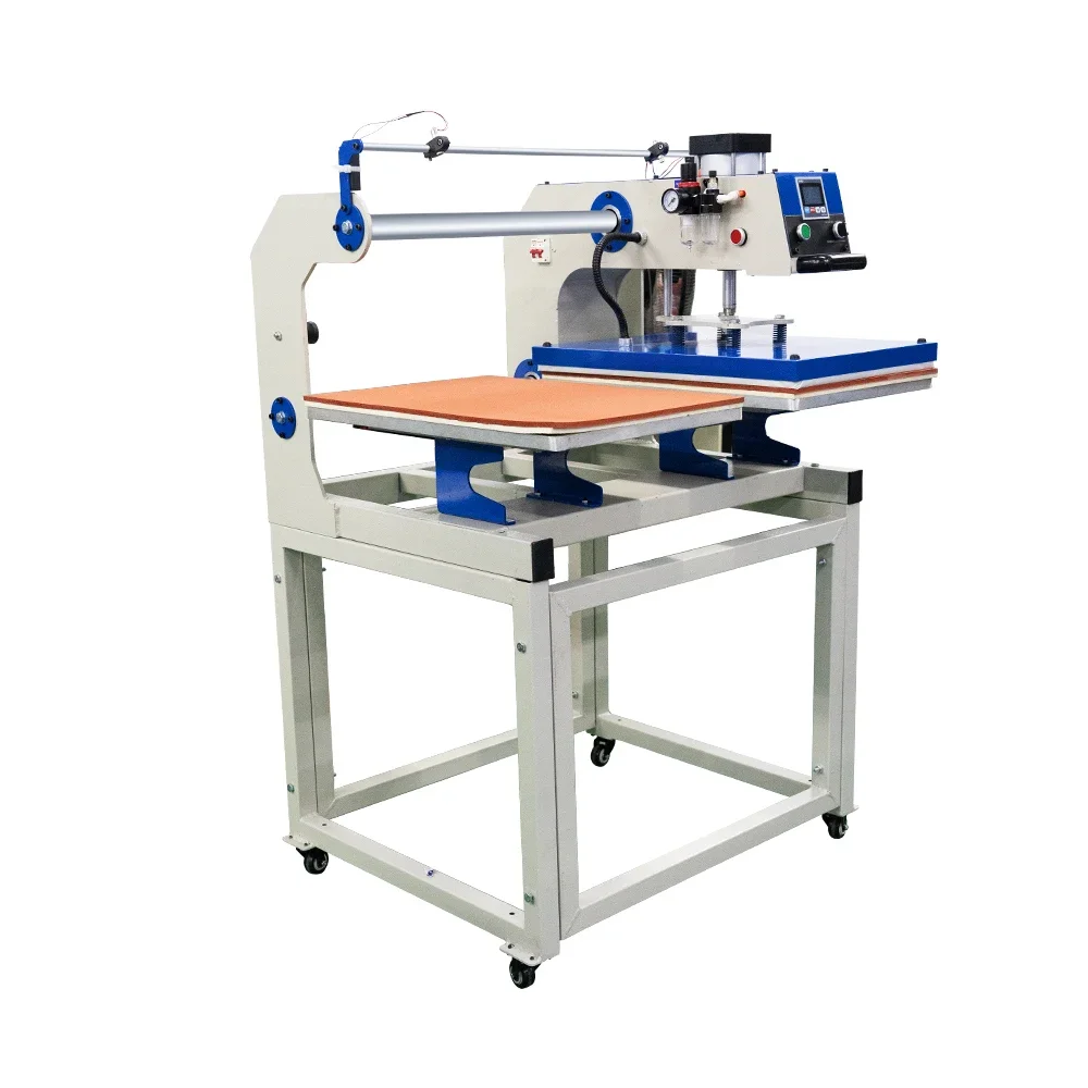 

Sunika 40*60 Heat Press Machine Double-station Pneumatic Semi-automatic Manual Pressing Machine