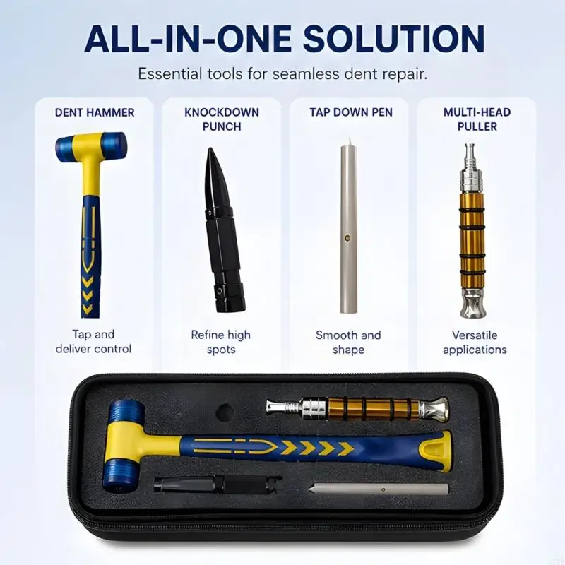 Vehicle Body Work with Soft Face Contact Piece Fine Point Pen and Access Pen D7YA