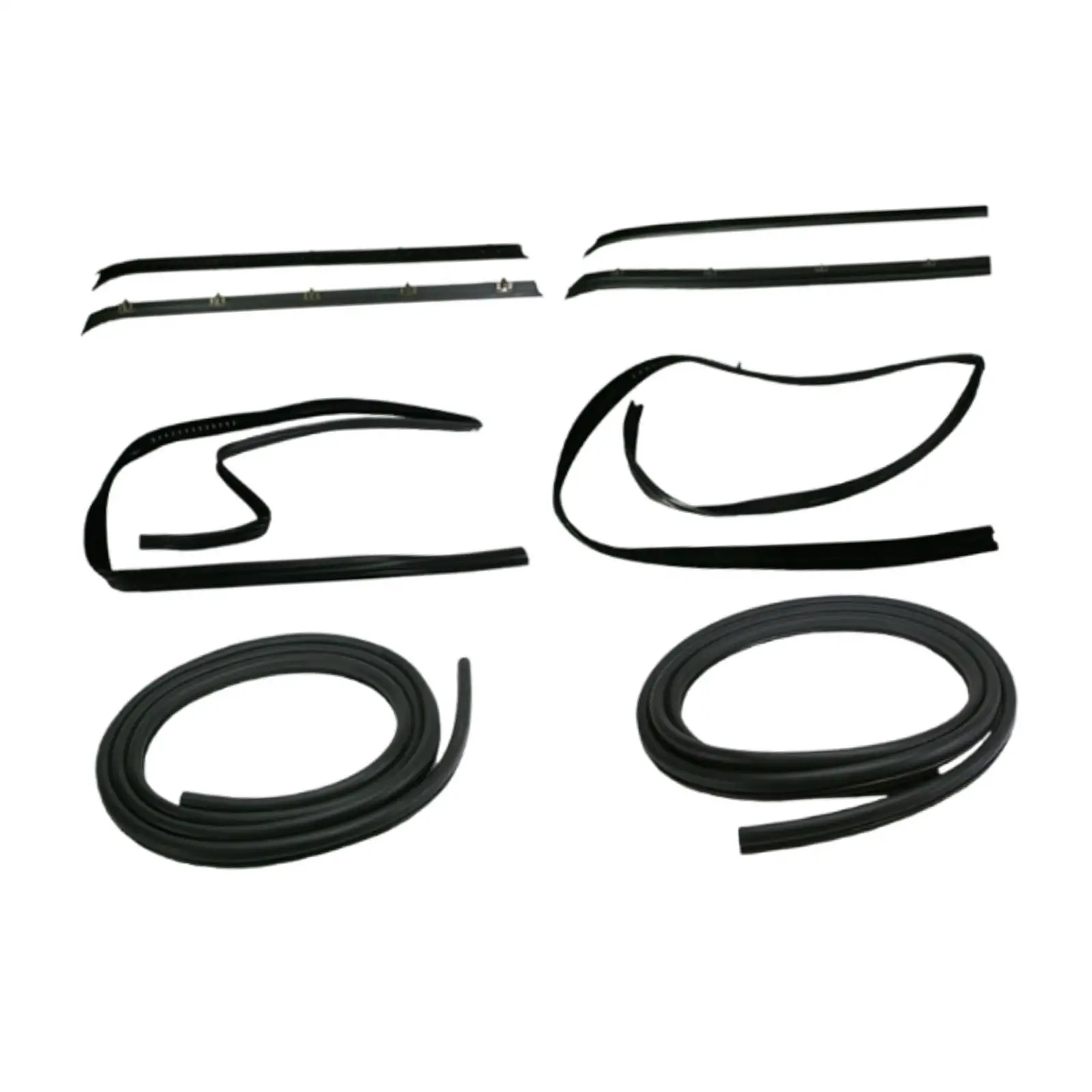 Front Door Window Sweep Seals 14027775 14027776 for GMC K10 K20 K30 K5