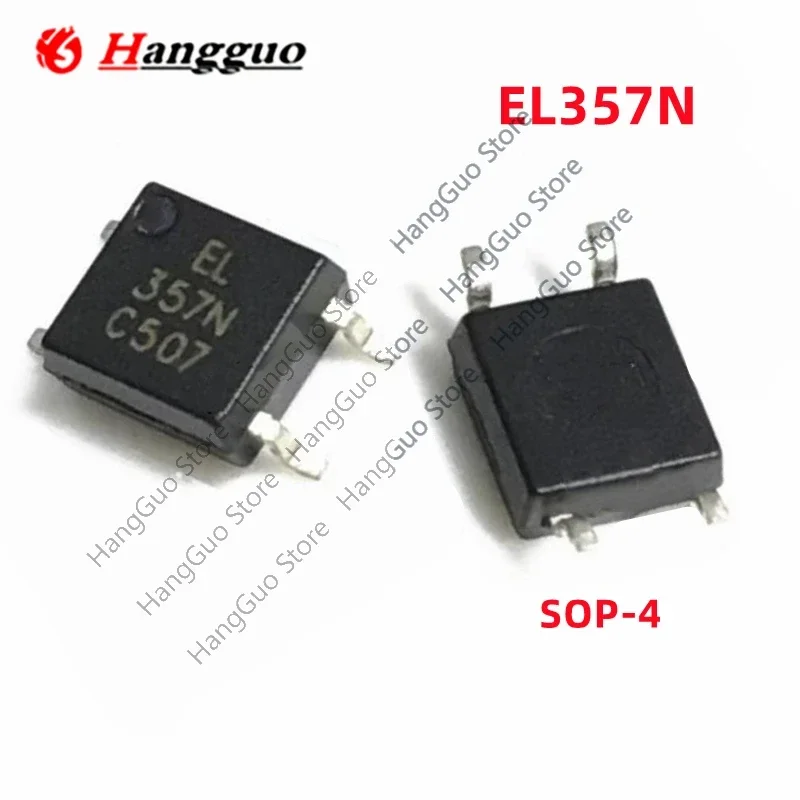 100PCS/Lot Original EL357N EL357N-C SOP-4 EL357 patch optocoupler