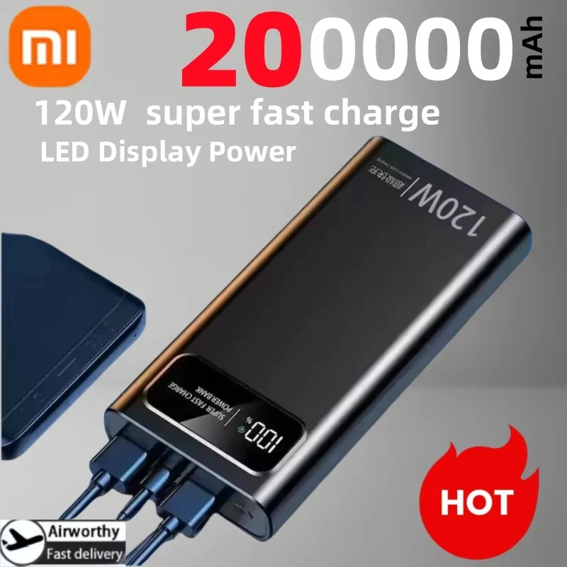 XIAOMI Mijia 120W Power Bank μεγάλης χωρητικότητας 10.9€