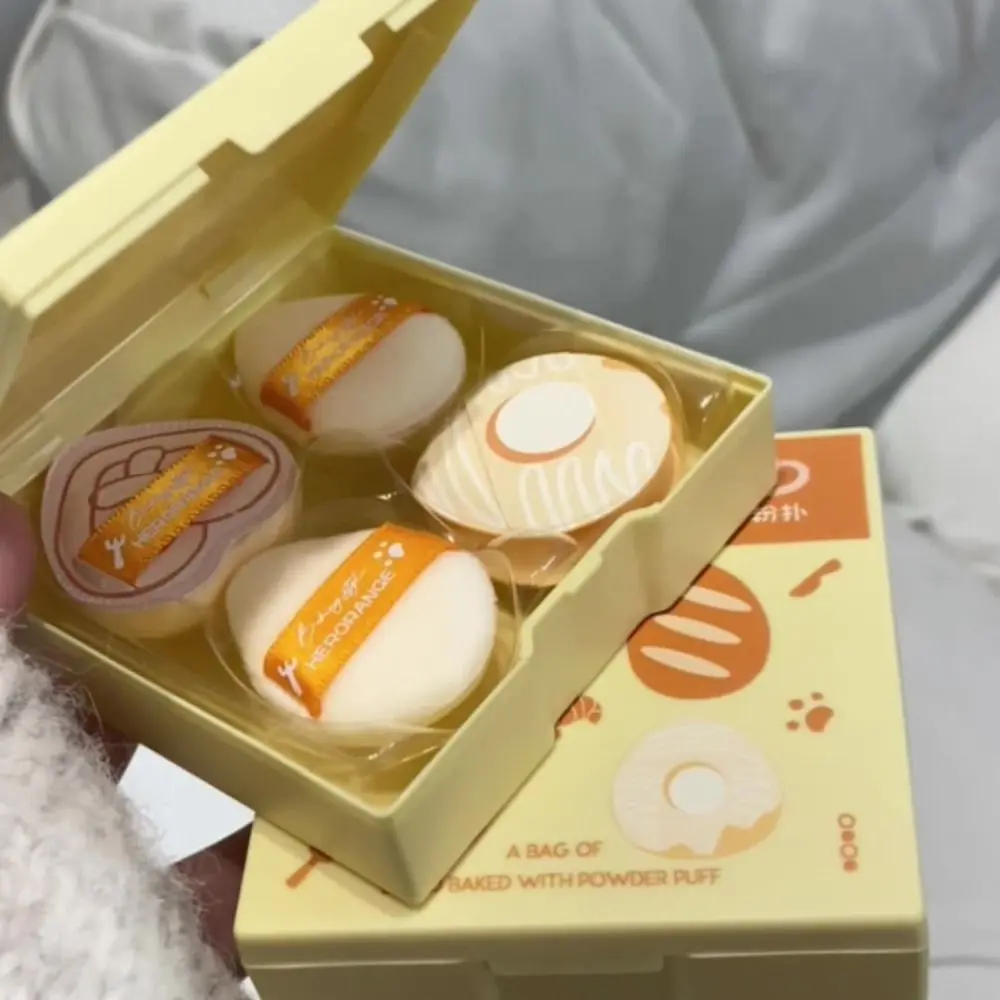 5 개/대 미니 핑거 디자인 메이크업 퍼프 에어 쿠션 디테일 스펀지 파우더 퍼프 뷰티 도구 화장품 스펀지