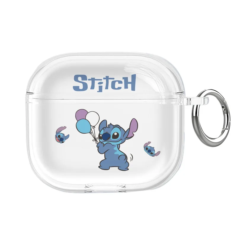 حافظة سماعة أذن كرتونية لأجهزة Apple AirPods 1 2 3 Pro 2 حافظة سماعات أذن بغرز طازجة حافظة Air Pods 4 غطاء حماية مع خطاف