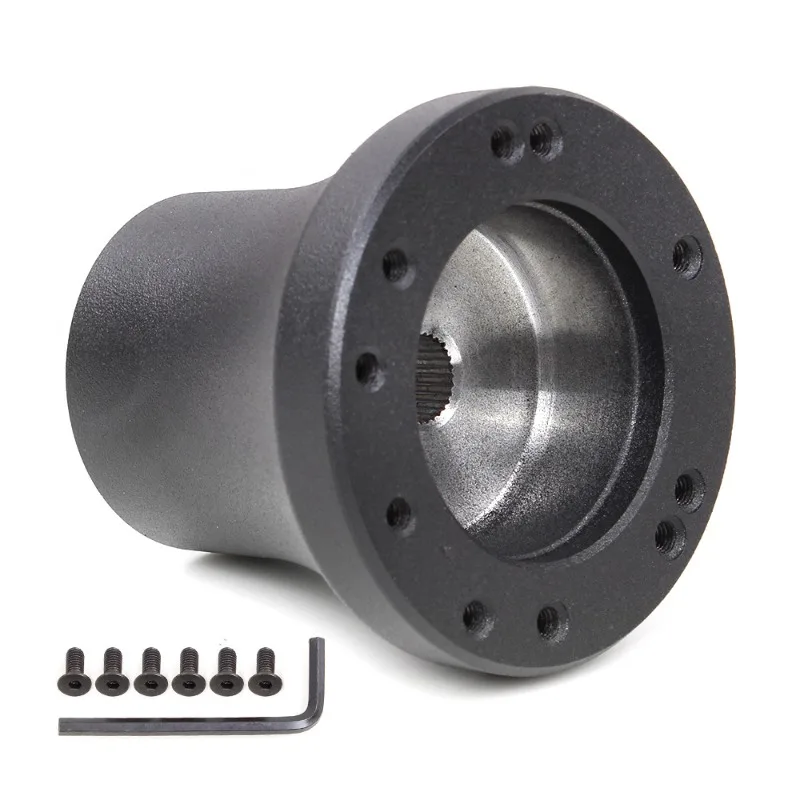 Golf Cart Steering Wheel Adapter Base Connector, 5/6 Hole Mounting Hub Golf Cart Modification Parts
