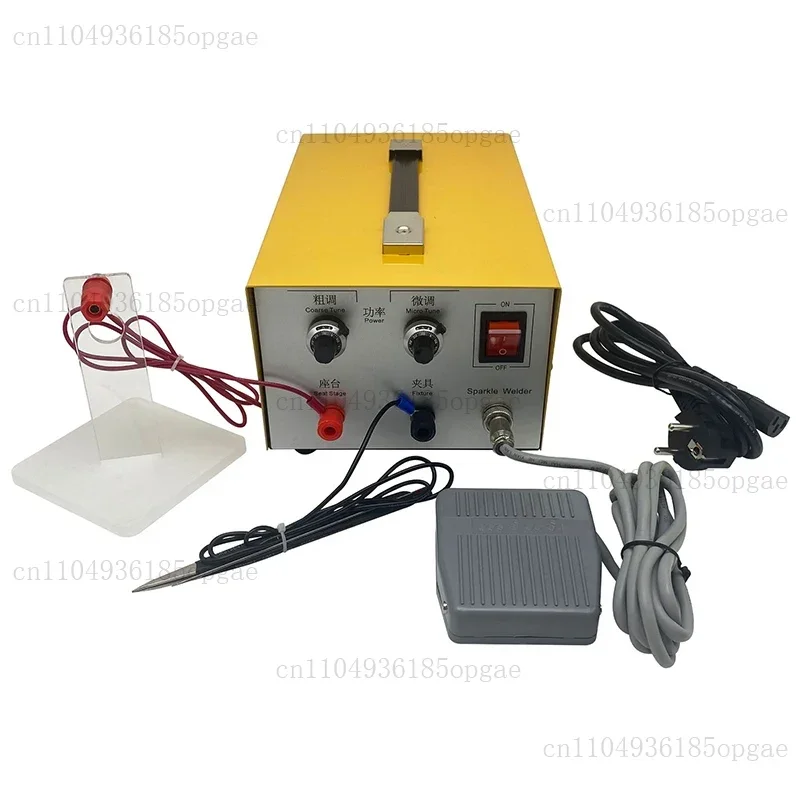 Jewelry spot welding Pulse spot welder Necklace circle welding equipment jewelry making tools 150W