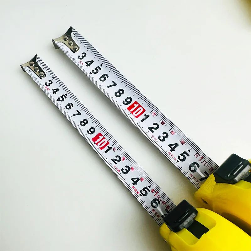 Retractable Steel Tape Measure 2M/5M – Metric Ruler for Body Measurement, Woodworking, Construction Portable Length Meter