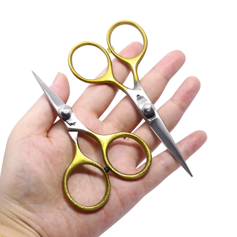 PERSUADER Sharp&Small Trimming Fly Tying Scissors adjustable tension 4\'\'or 5\'\'first class gold loop razor cutter fly tying tools