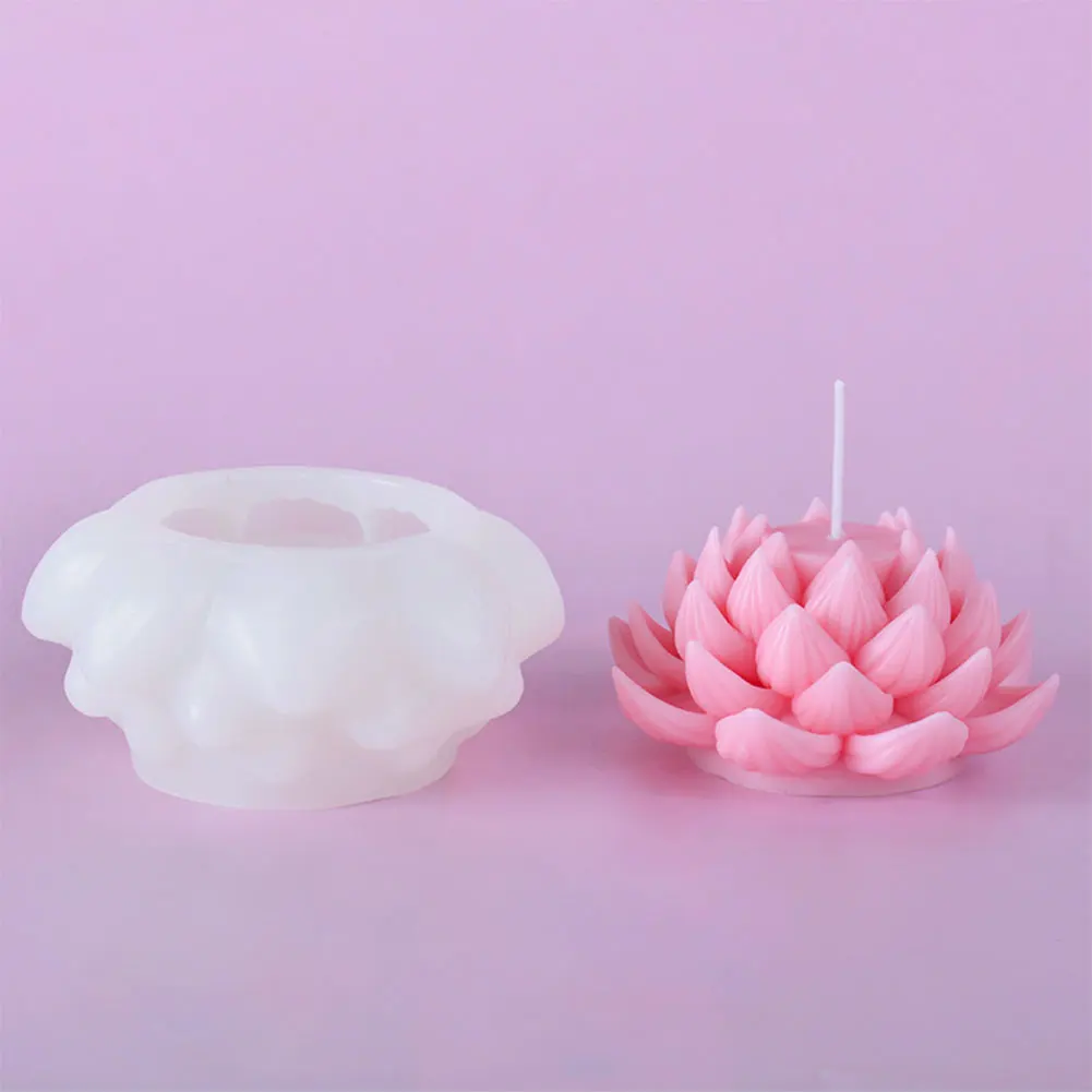 3D Lotus Shaped Can…