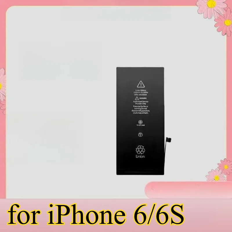 

Сменный аккумулятор емкостью 2750 мАч для iPhone 6, совместимый с iPhone 6/6S, большая емкость, безопасная быстрая зарядка, простая установка