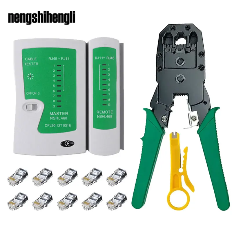 Penguji Kabel UTP Penguji Kabel Jaringan Tang kabel tang crimping jaringan tang crimping jaringan Penguji Kabel Internet Penguji Kabel lan penguji kabel rj45 tang