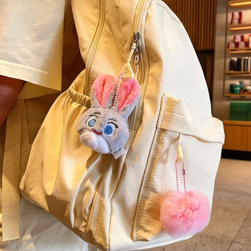 حار ديزني أنيمي Zootopia 2 ألعاب من نسيج مخملي قلادة شخصيات كرتونية لطيف محشوة دمية على ظهره المفاتيح #1