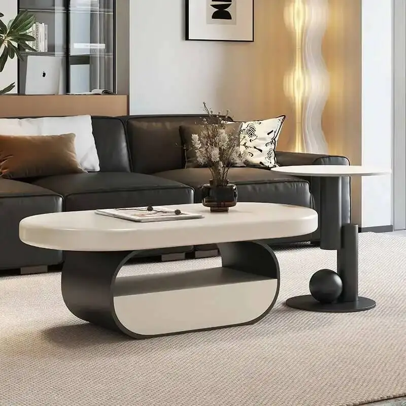 

Living Room Decoration Coffee Nordic Modern Table Designer Aesthetic Standing Side Table Unique Couchtisch Postmodern Furniture