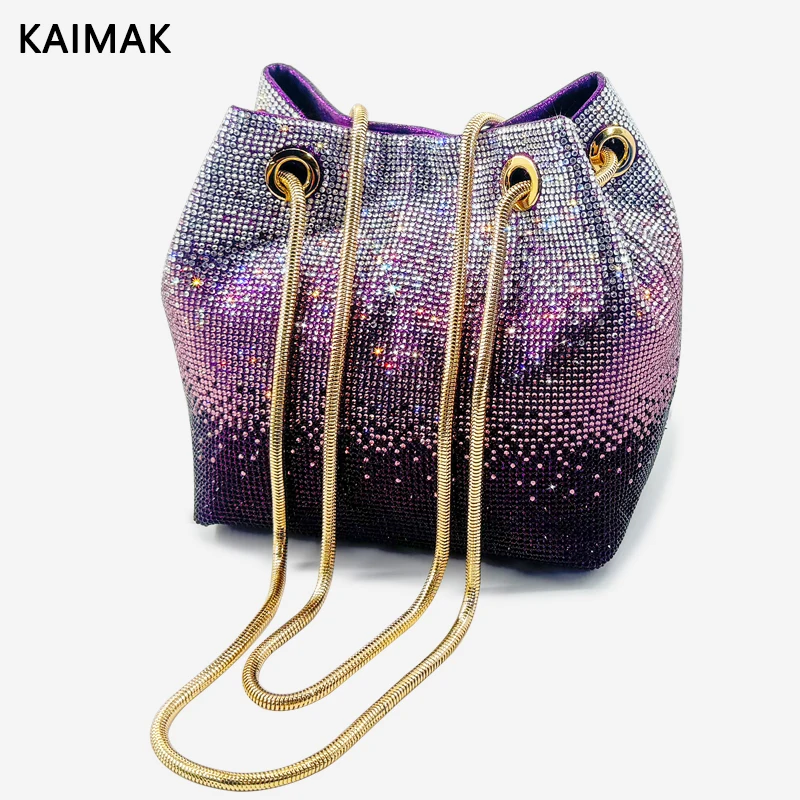 

This year popular latest Italian design luxury shiny wedding party women handbags high quality diamond handbags evening bags