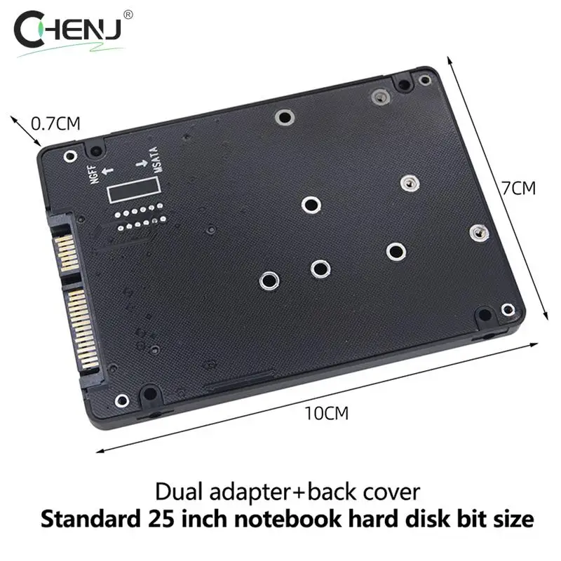 Professional SATA 60Gbps To M2 NGFF SATA SSD MSATA SSD Adapter MSATA To SATA M.2 NGFF To SATA Hard Disk Adapter Board