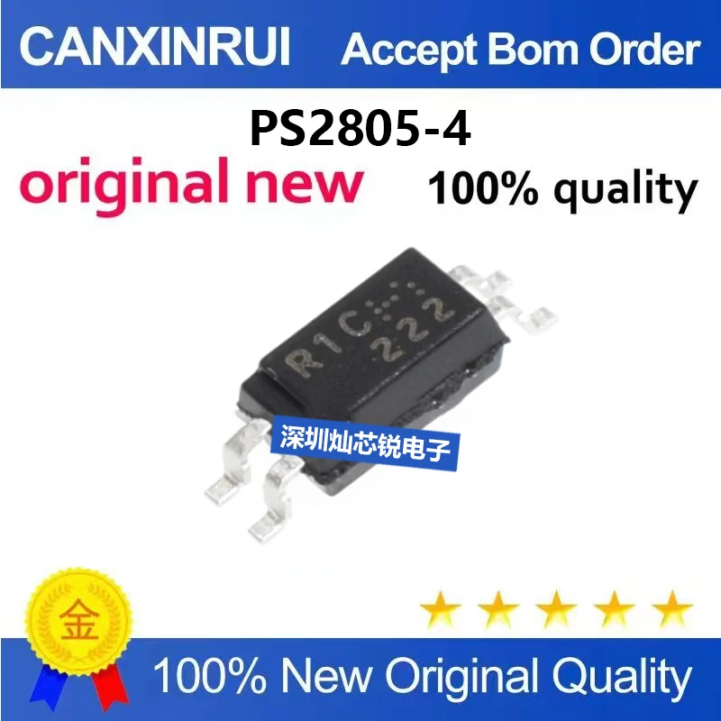 (5-100pieces)Brand new in-stock PS2805 PS2805-4 SOP16 surface-mount four-channel optocoupler