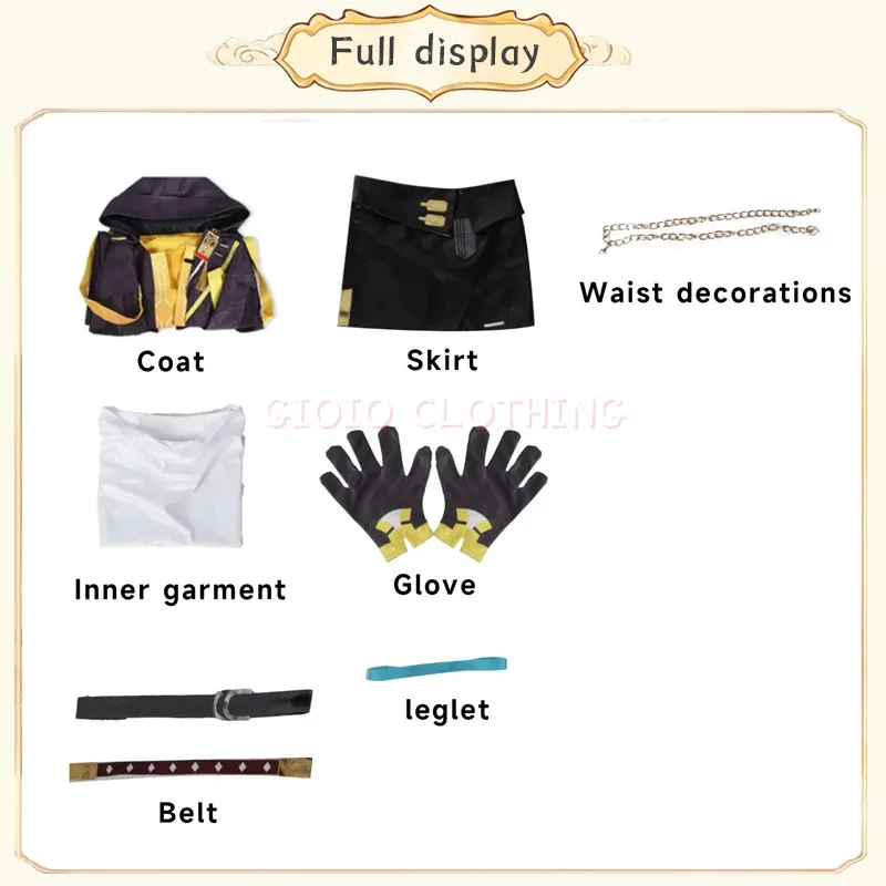 トレイルブレイザースポットコスプレ衣装 Honkai スターレールカーニバル制服アニメハロウィンコスチューム女性ゲーム