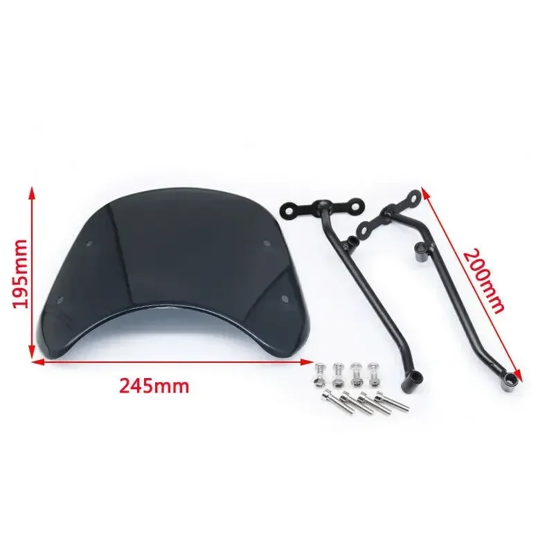 Picture 3: Motorcycle Front Fairing Windscreen Windshield Protector For Benelli Leoncino500