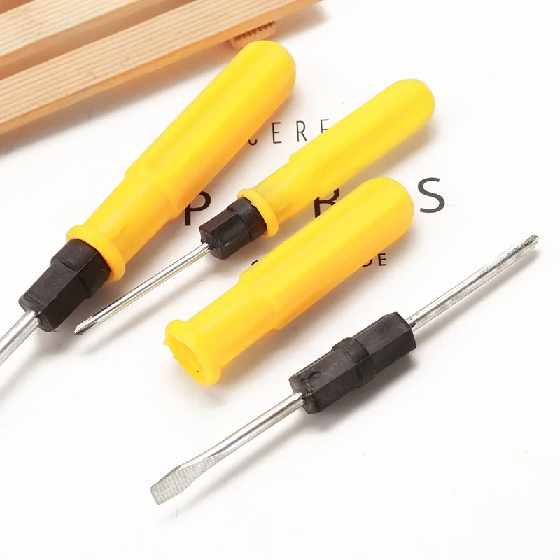2-seiten Doppel Kopf Schlitz Kreuz Schraubendreher Hand Werkzeuge Tragbare Haushalt Outdoor Hand Schrauben Fahrer Entferner Reparatur Werkzeuge