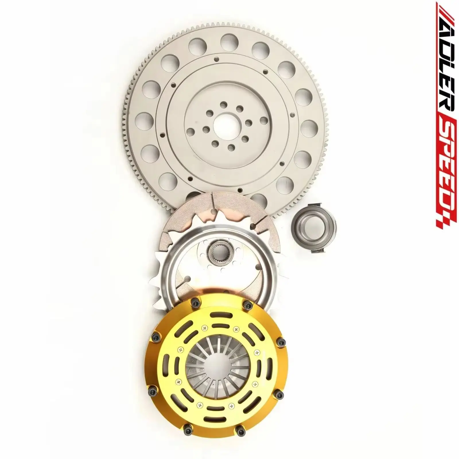 

B ADLERSPEED Racing Single Disc Clutch Kit For 1990-1996 NISSAN 300ZX Z32; 5-speed Medium WT