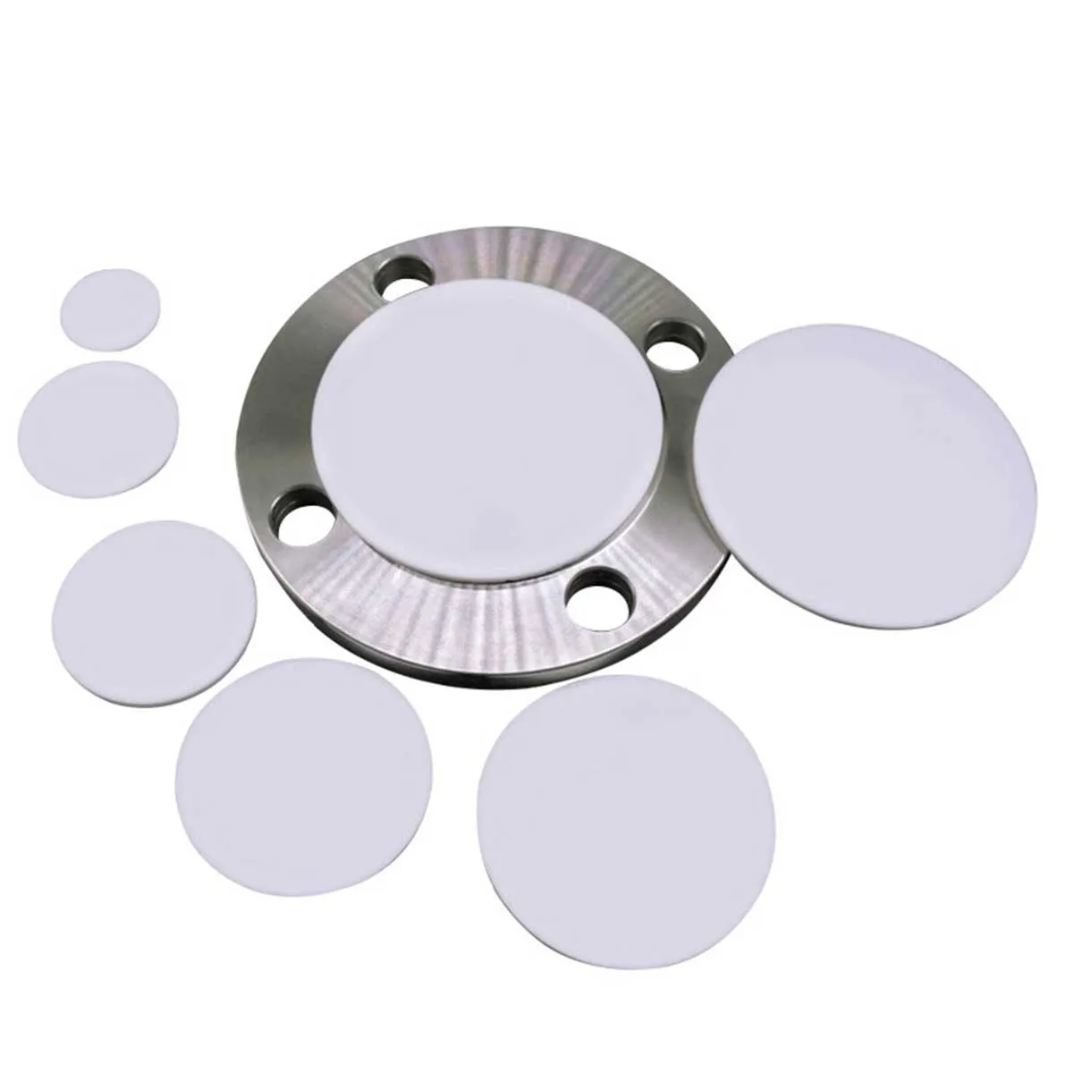 Diameter: 10mm-100mm Plastic King Sealing Gasket PTFE Solid Round Gasket Thickness: 6mm8mm10mm
