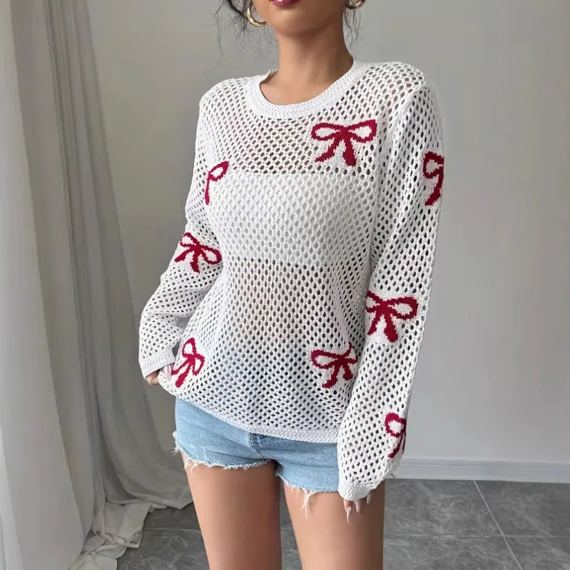 

Beautiful Heavy Industry Lazy Style Apricot Three Dimensional Flower Knitted Sweater Coat Women's Autumn/Winter New Collection
