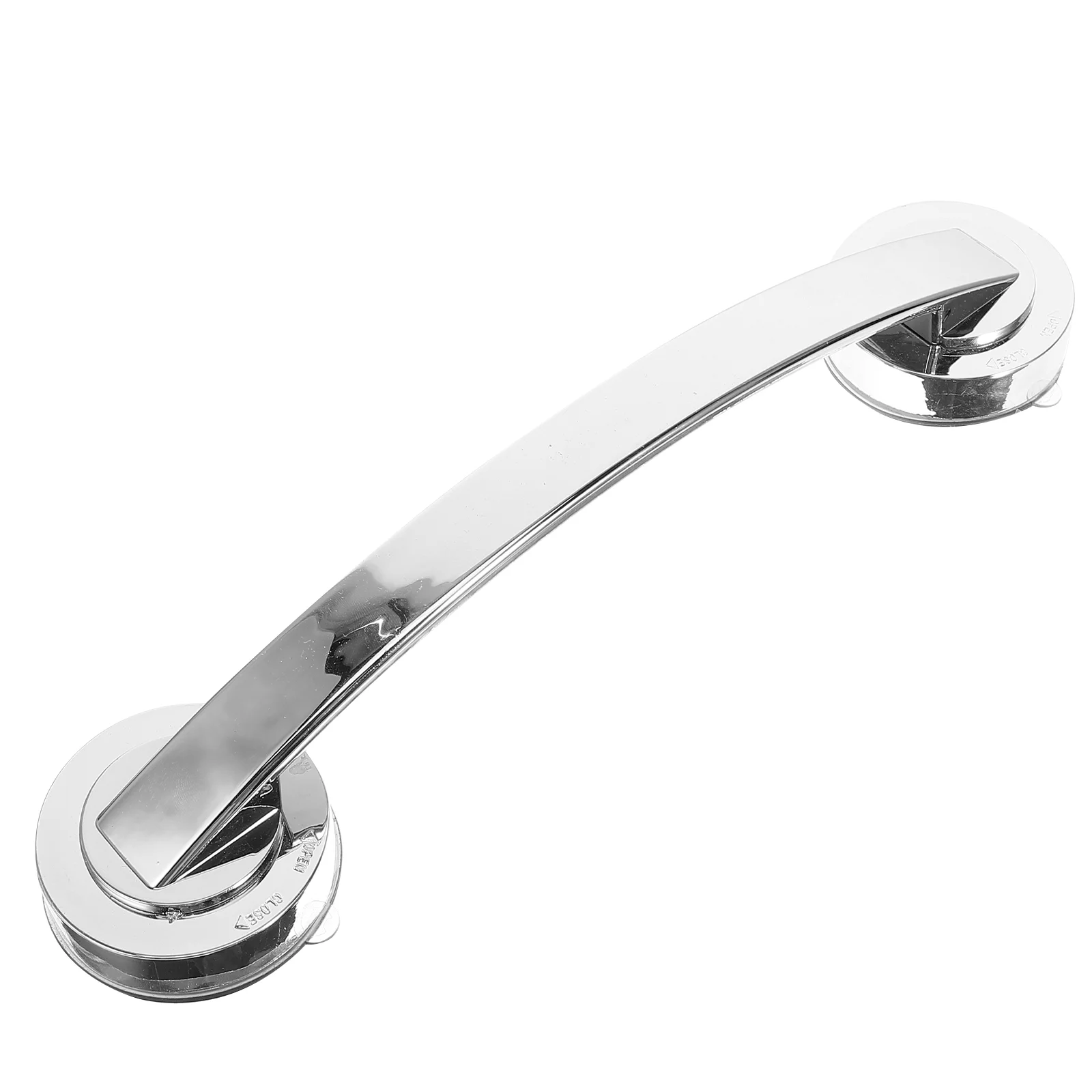 Suction Hand Rails Bathtub Toilet Safety Bar Grab Cupboard Silver Shower Handle