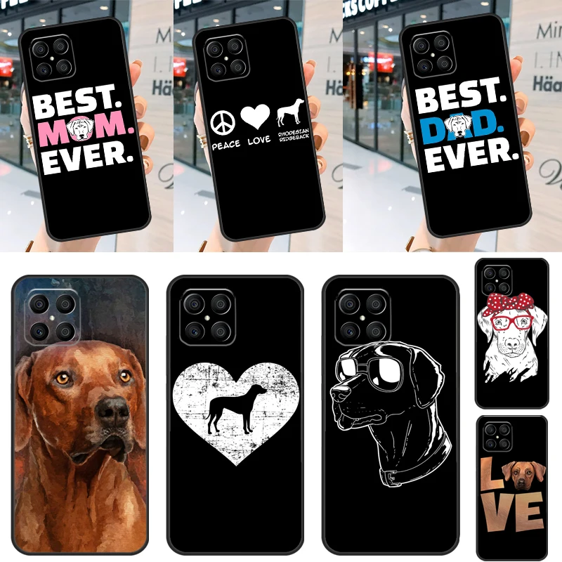 Rhodesian Ridgeback Dog For Huawei Honor Magic 5 Lite X8 X9 50 70 P20 P30 P40 P50 P60 Pro Nova 9 5T P Smart Z Case