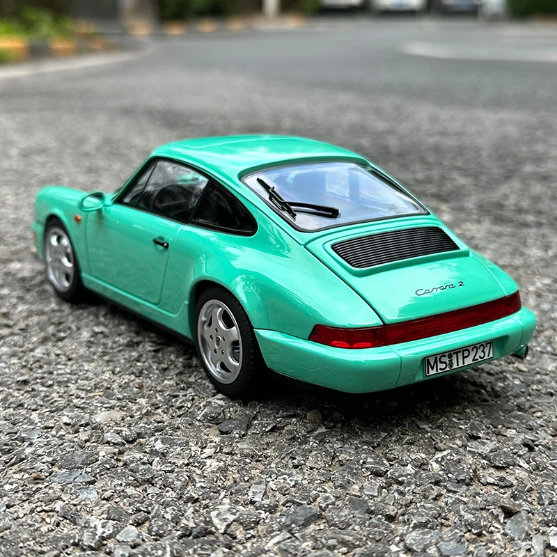 NOREV 1:18 Porsche 911 Carrera 2 Cabriolet 1990 Car Model Alloy  Personal Collection Sent To Friends Company Display