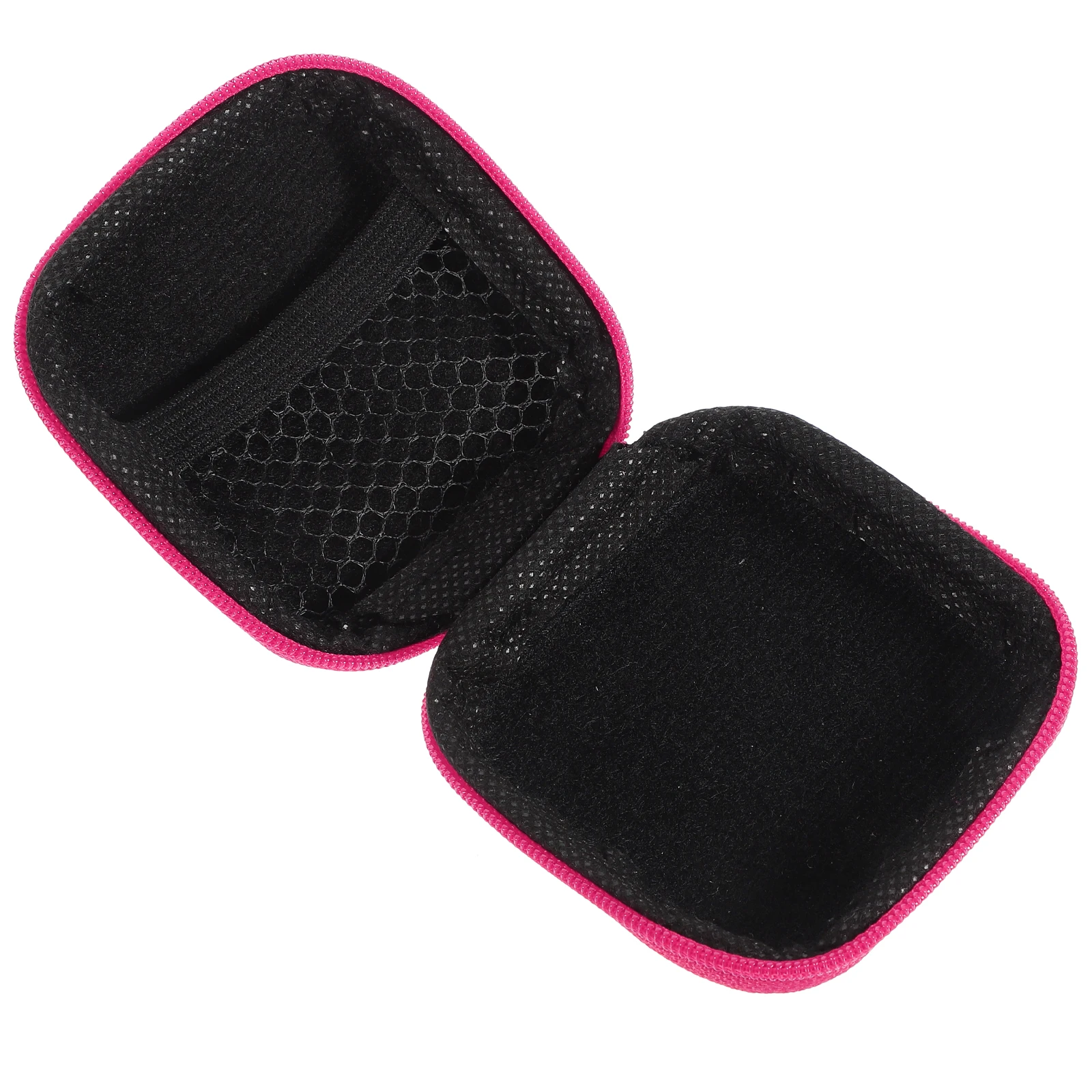 

EVA Headphone Box Portable Earphone Case Travel Organizer for Chargers Cords Dustproof Water Resistant Compact Size Zipper